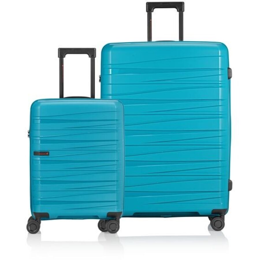 Pack Easy Koffer Jay Blau 38 cm 20 cm - Material: Polypropylen