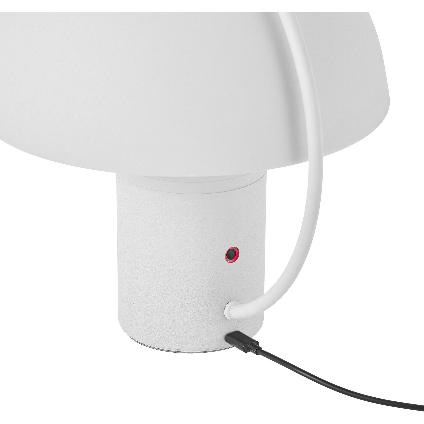 Tischlampe Hedda weiss Aluminium/Eisen H 17 cm 170 lm - LED - Lichtfarbe: Warmweiss- LED Energiesparlampe