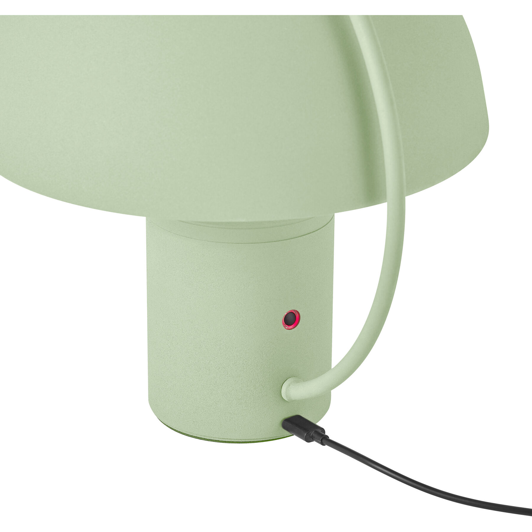 Tischlampe Hedda mintgrün Aluminium/Eisen H 17 cm 170 lm - LED - Lichtfarbe: Warmweiss - LED Energiesparlampen