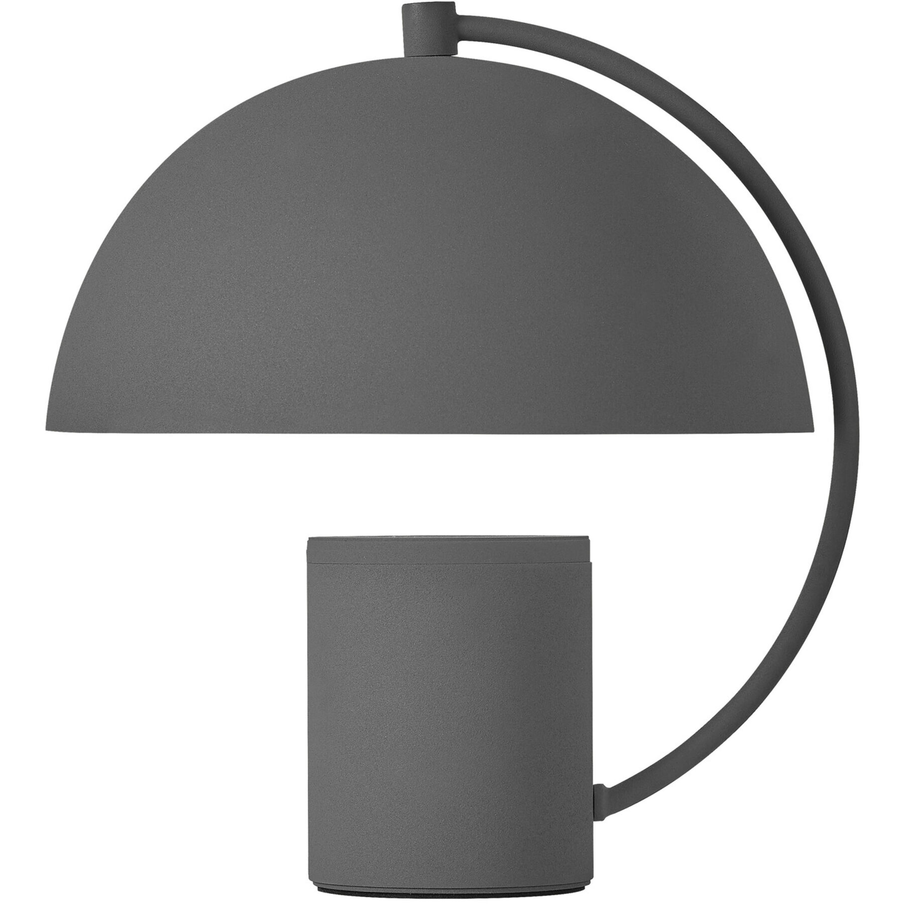 Tischlampe Hedda schwarz Aluminium/Eisen H 27 cm 220 lm - LED - Lichtfarbe: Warmweiss- LED Energiesparlampe
