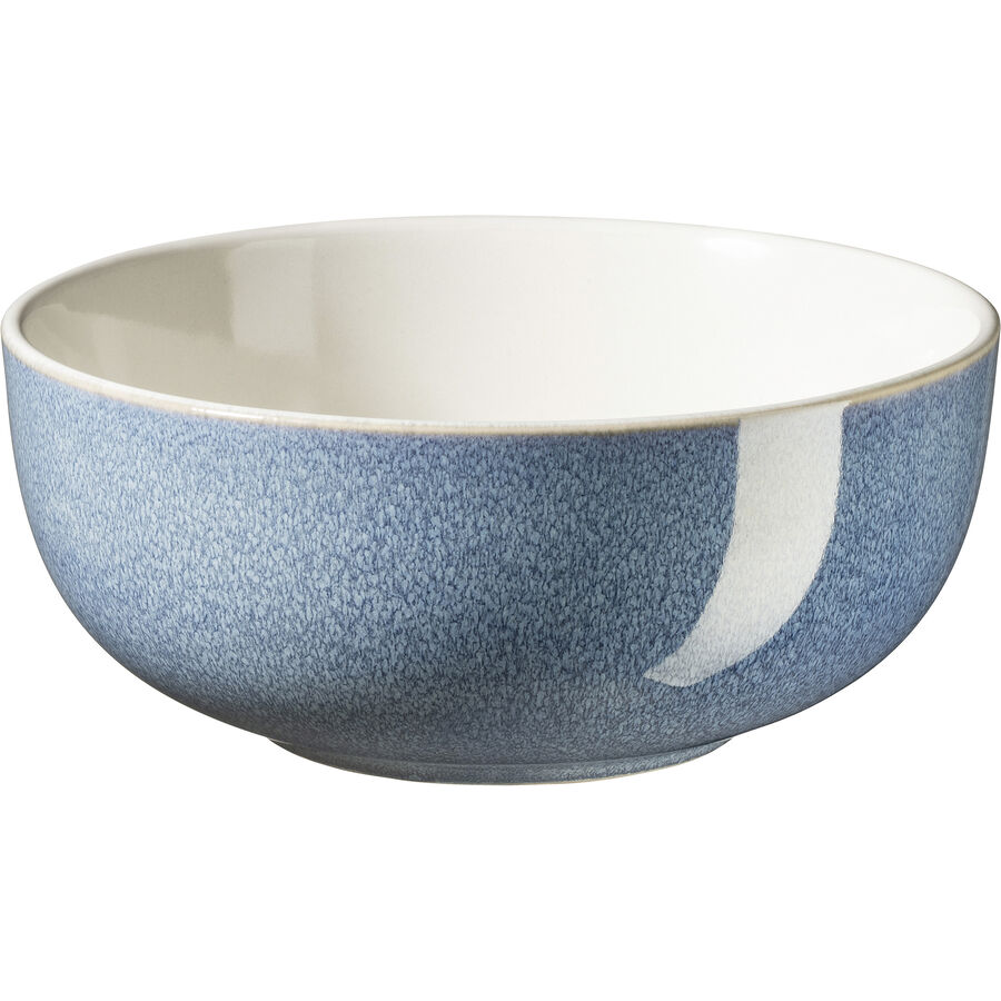 Schüssel-Set 4-teilig Blau Steinzeug D 15 cm H 6.5 cm – Schüssel-Set