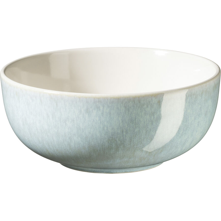 Schüssel-Set 4-teilig Türkis Steinzeug D 15 cm H 6.5 cm – Schüssel-Set