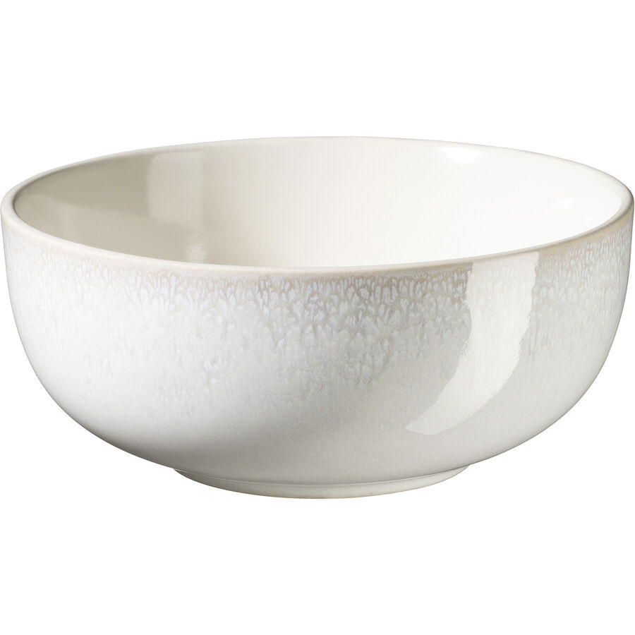 Schüssel-Set 4-teilig Weiss Steinzeug D 15 cm H 6.5 cm – Schüssel-Set