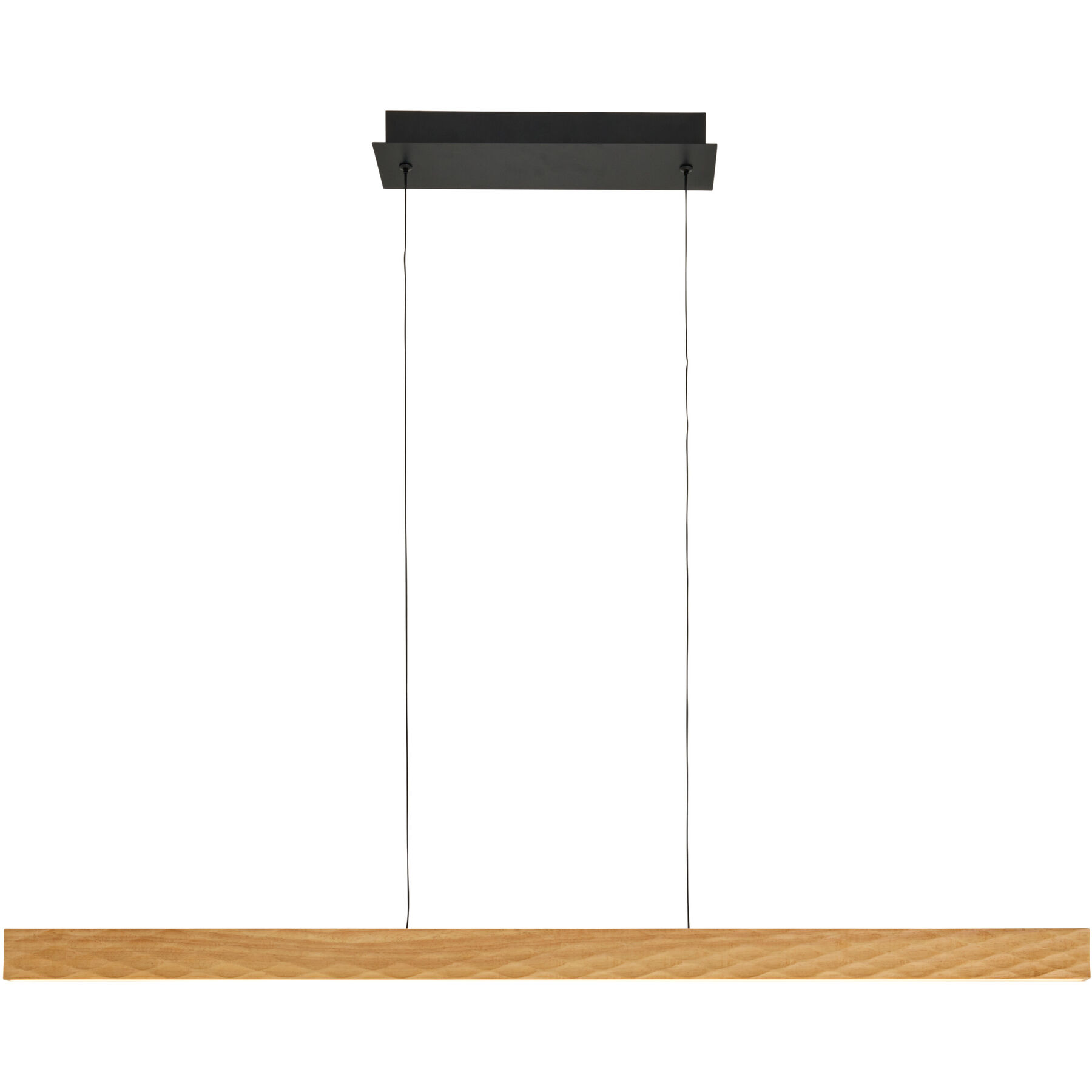 Pendellampe Tisoi oak 3800 lm Dimmbar B 115.5 cm - LED- LED Energiesparlampe