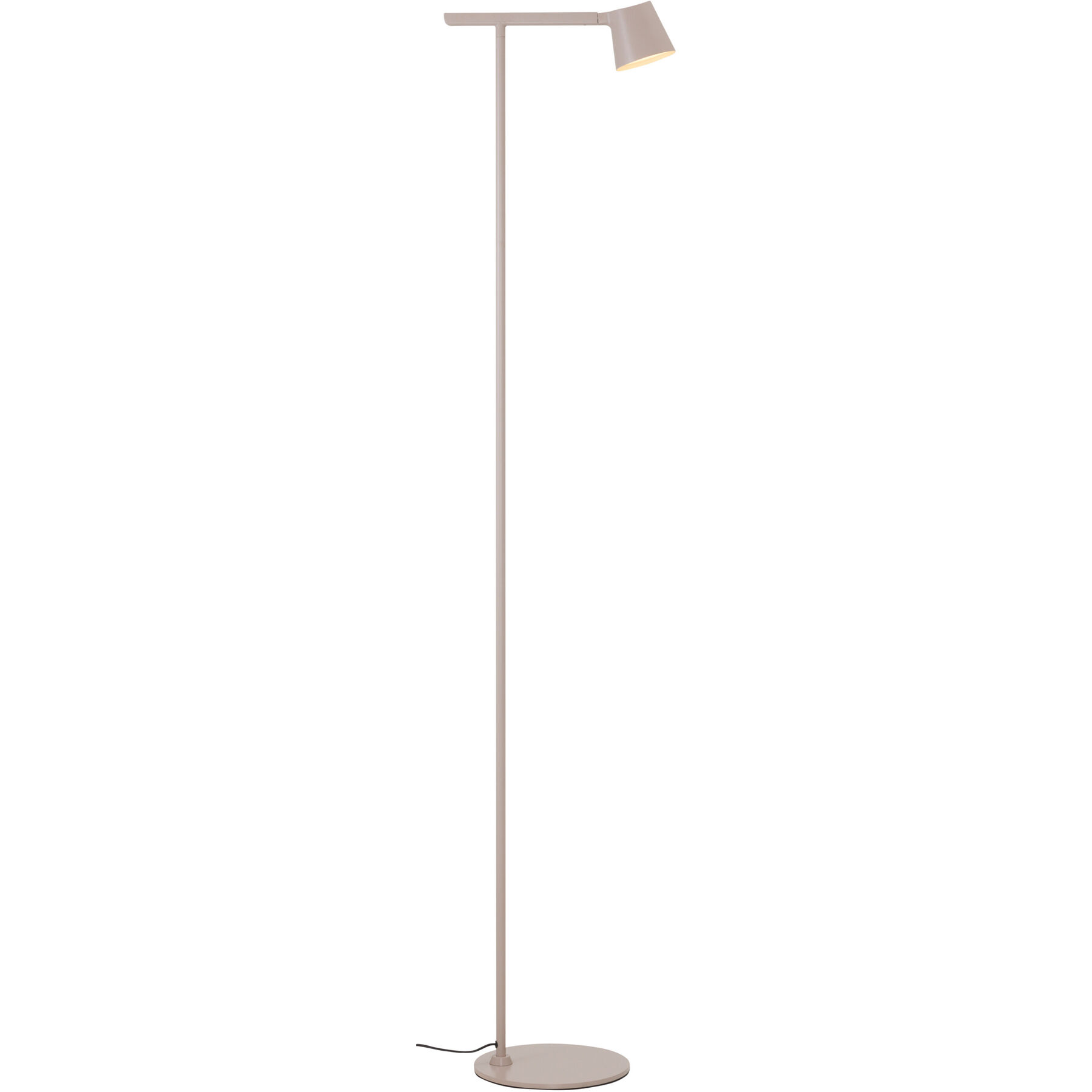 Stehlampe Flint sand matt Acryl 500 lm Dimmbar H 138 cm - LED - LED Energiesparlampen