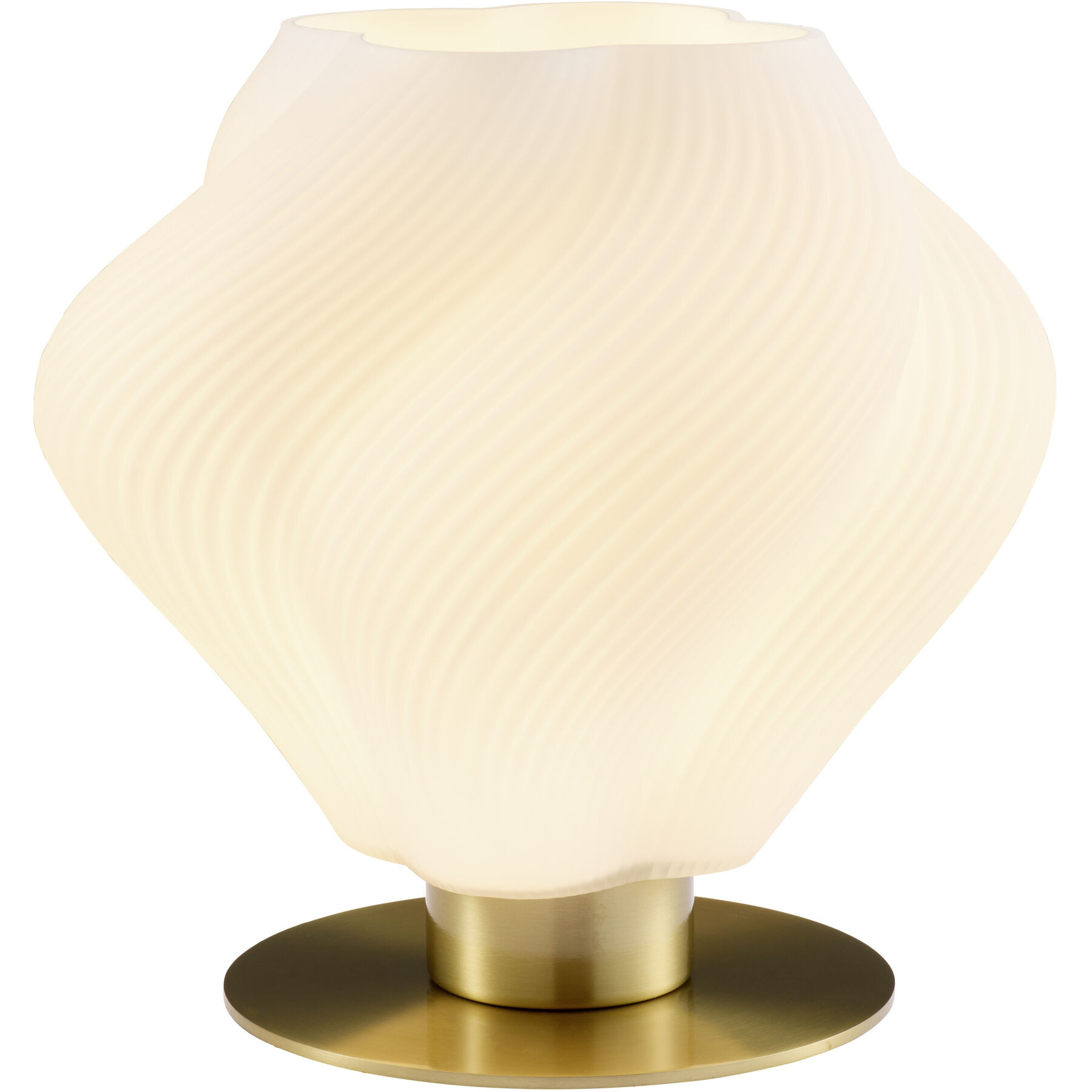 Tischlampe Miray messing/ opal H 23 cm 6 lm - LED- LED Energiesparlampe