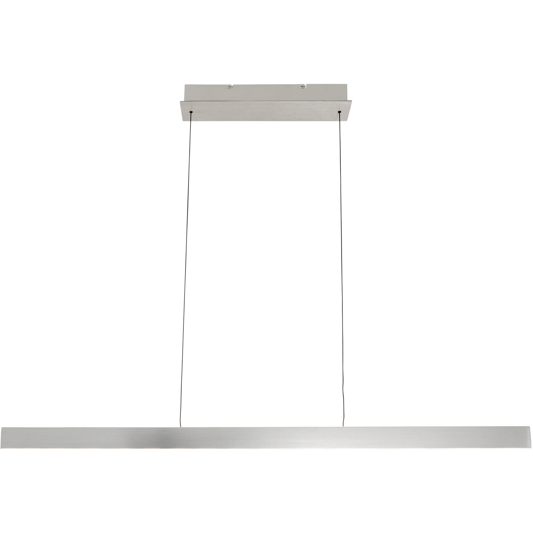 Pendellampe Darina Aluminium gebürstet 1300 lm Dimmbar B 118 cm - LED- LED Energiesparlampe