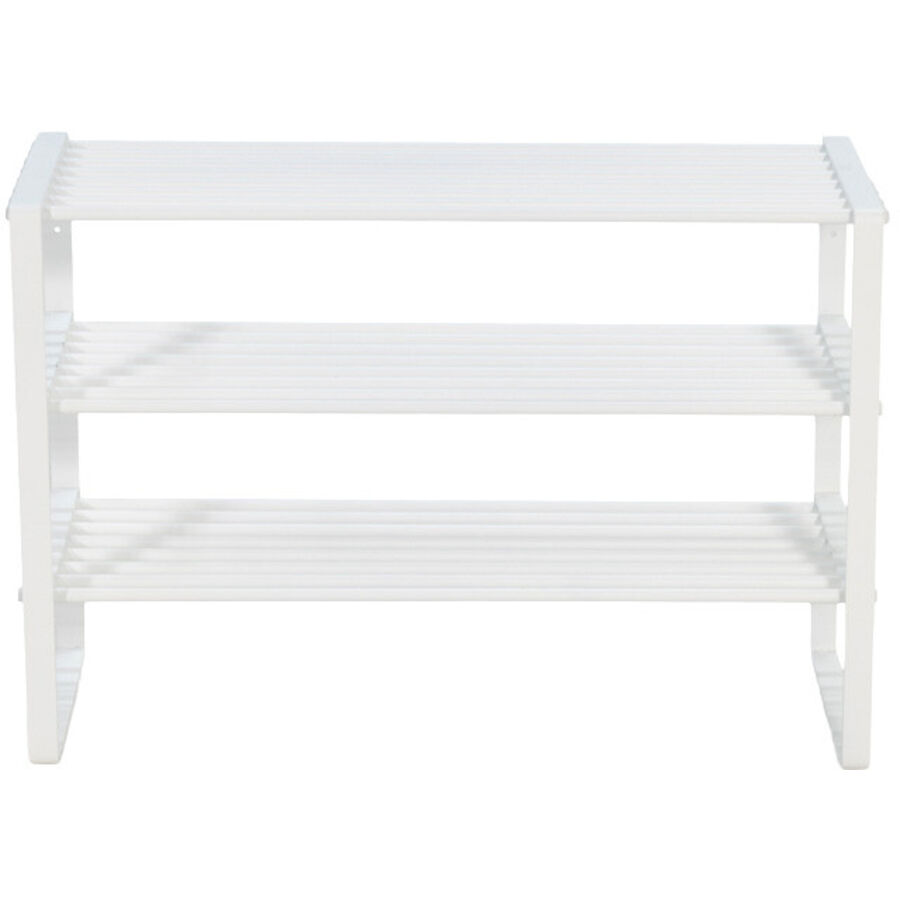 Spinder Design Scarpiera Hesta Acciaio Bianco 70 cm 48,5 cm - Scarpiera
