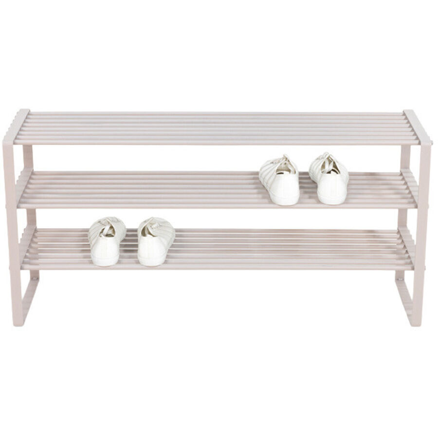 Spinder Design Scarpiera Hesta, acciaio marrone, 100 cm x 48,5 cm - Colore: talpa - Scarpiera