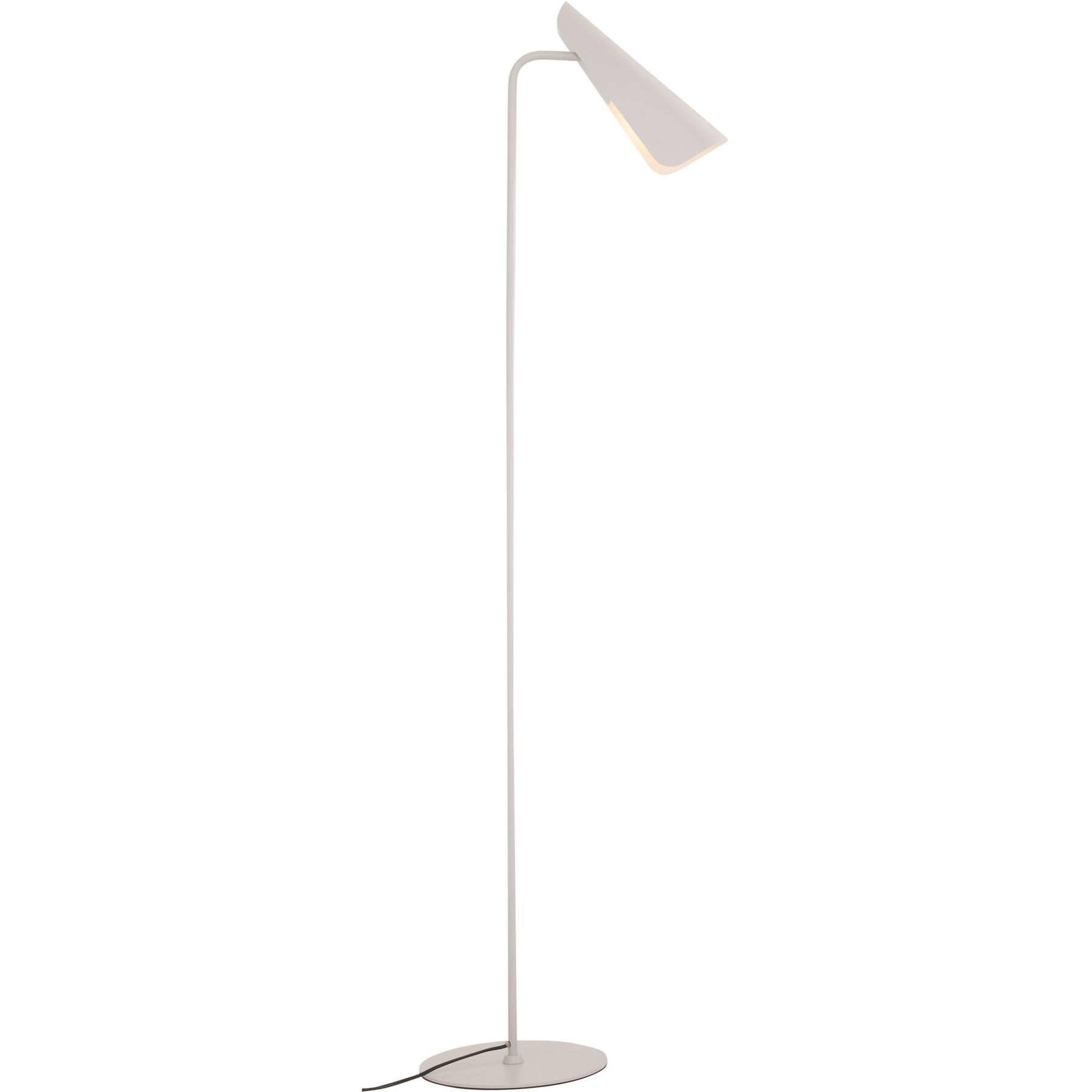 Stehlampe Siena hellgrau H 145 cm