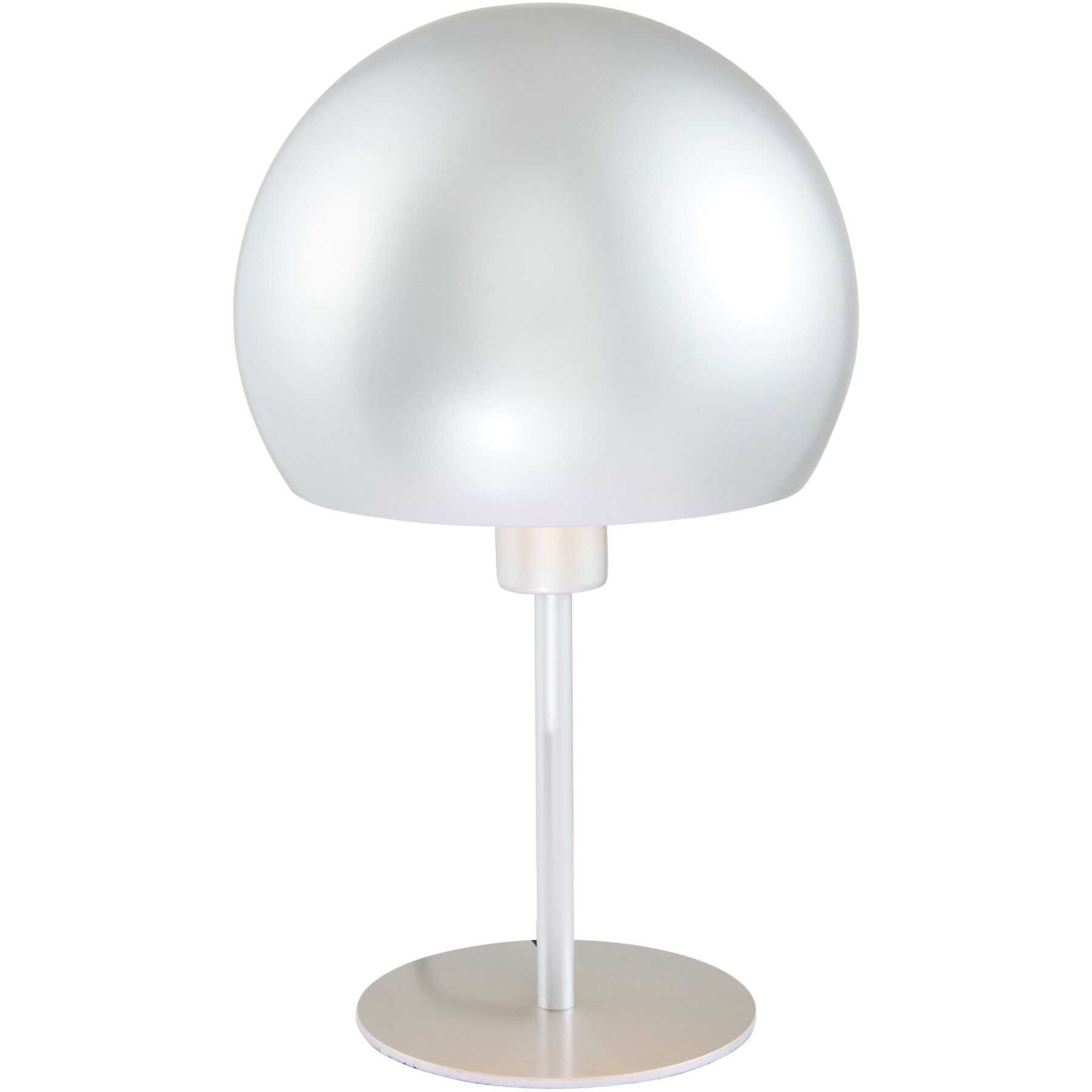 Tischlampe Zebles silber glänzend H 30 cm