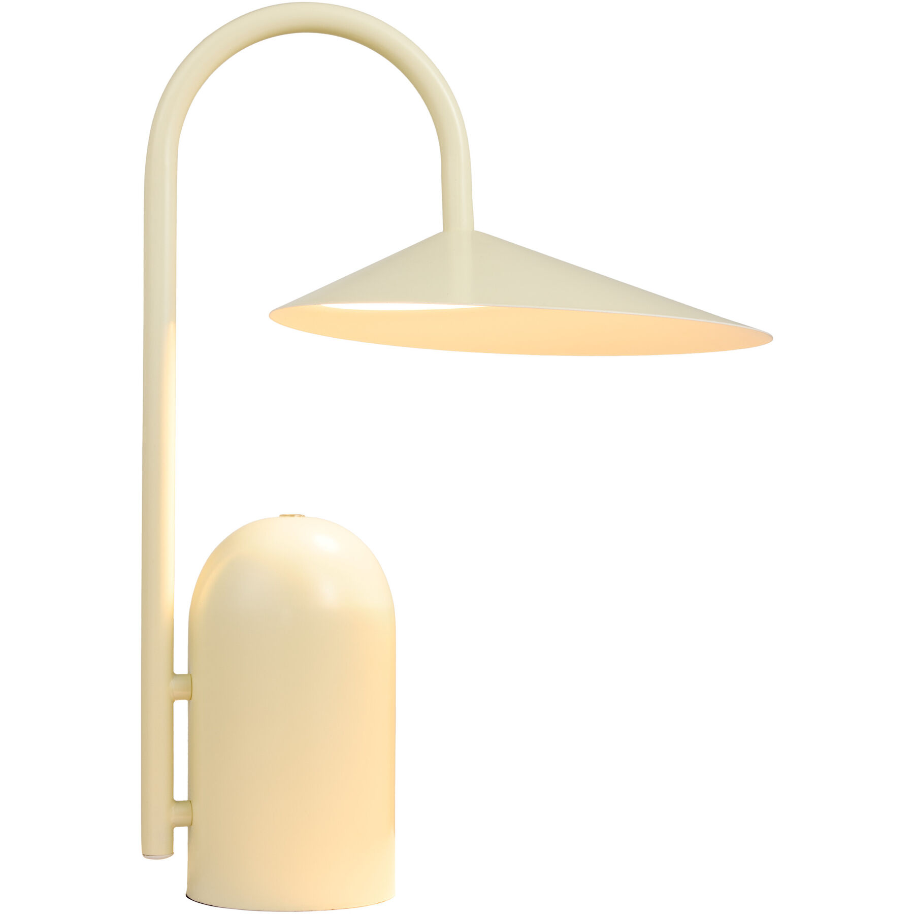 Tischlampe Otranto cremeweiss matt H 43.5 cm 900 lm - LED- LED Energiesparlampe