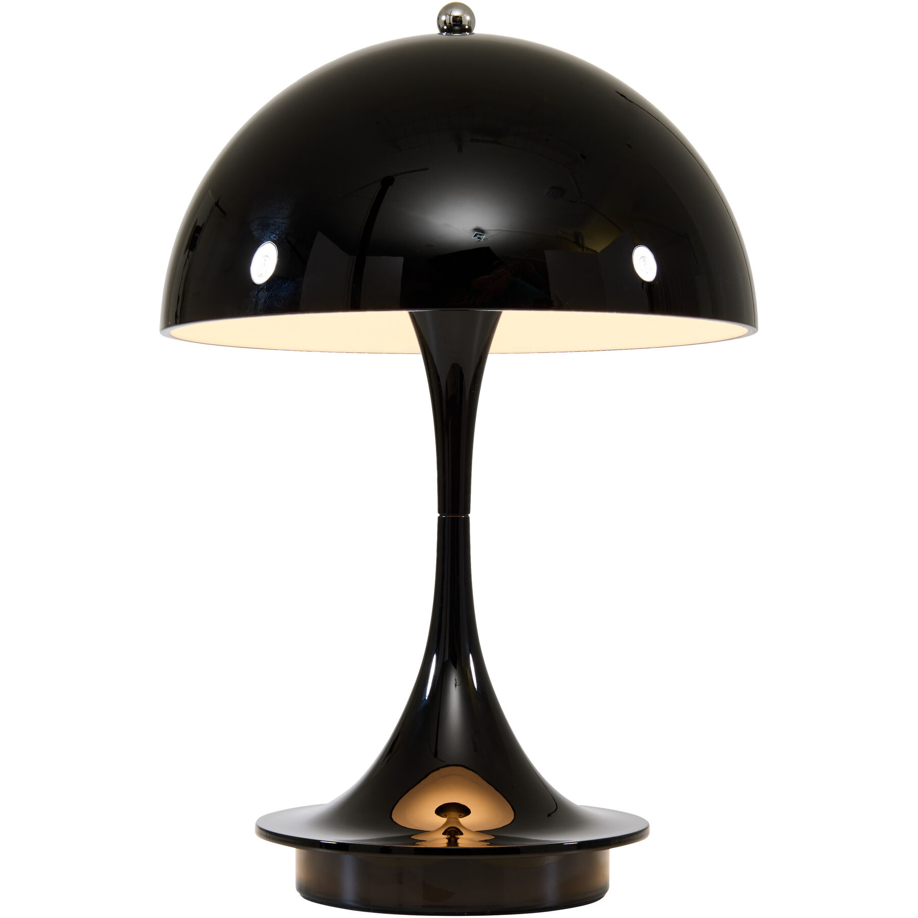 Louis poulsen Designer-Tischlampe Panthella schwarz Polymer H 24.1 cm 81 lm - LED- LED Energiesparlampe