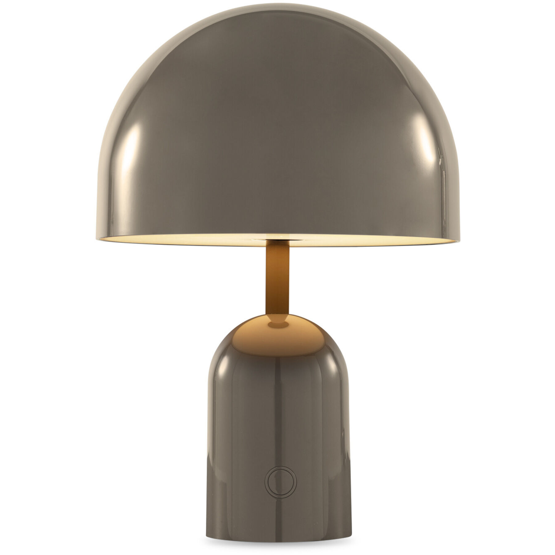 Tom Dixon Designer-Tischlampe Bell Kunststoff taupe 3W LED - Lichtfarbe: Warmweiss
