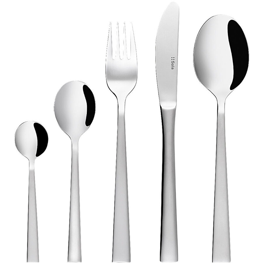 Sola Besteck-Set Beatrice silber Chromnickelstahl 18/10