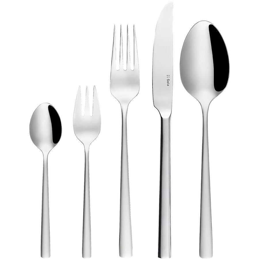 Sola Besteck-Set Auron silber Chromnickelstahl 18/10