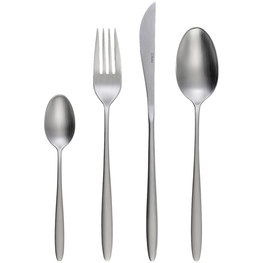 Sola Besteck-Set Aurora silber Chromnickelstahl 18/10