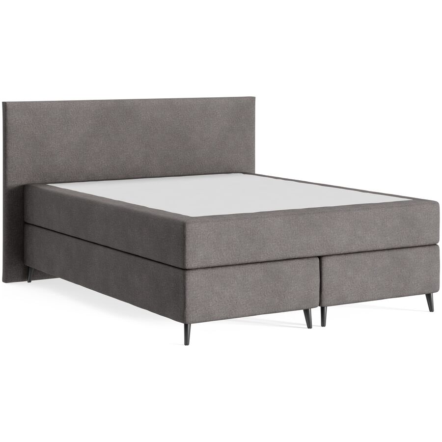 Boxspringbett Sørensen 160 x 200 cm - Farbe: Royal - 68 Darkgrey - Möbel Konfigurator: Traummöbel individuell zusammenstellen - Boxspringbett