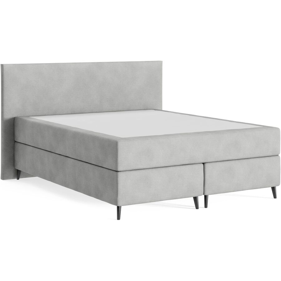 Boxspringbett Sørensen 160 x 200 cm - Farbe: Royal - 149 Steel - Möbel Konfigurator: Traummöbel individuell zusammenstellen - Boxspringbett