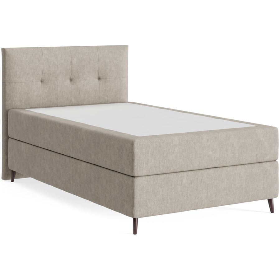 Boxspringbett Sørensen 120 x 200 cm - Farbe: Line - 10 Liver - Möbel Konfigurator: Traummöbel individuell zusammenstellen - Boxspringbett