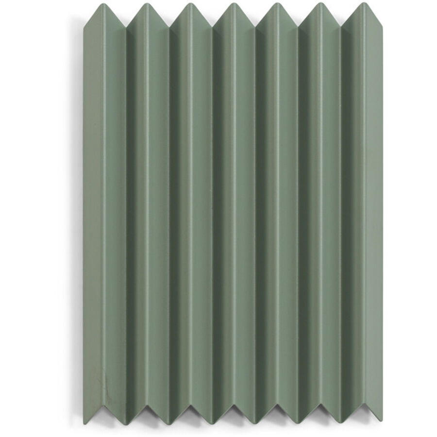 Spinder Design Appendiabiti Pallis in acciaio verde, 41,8 cm - Colore: verde polveroso