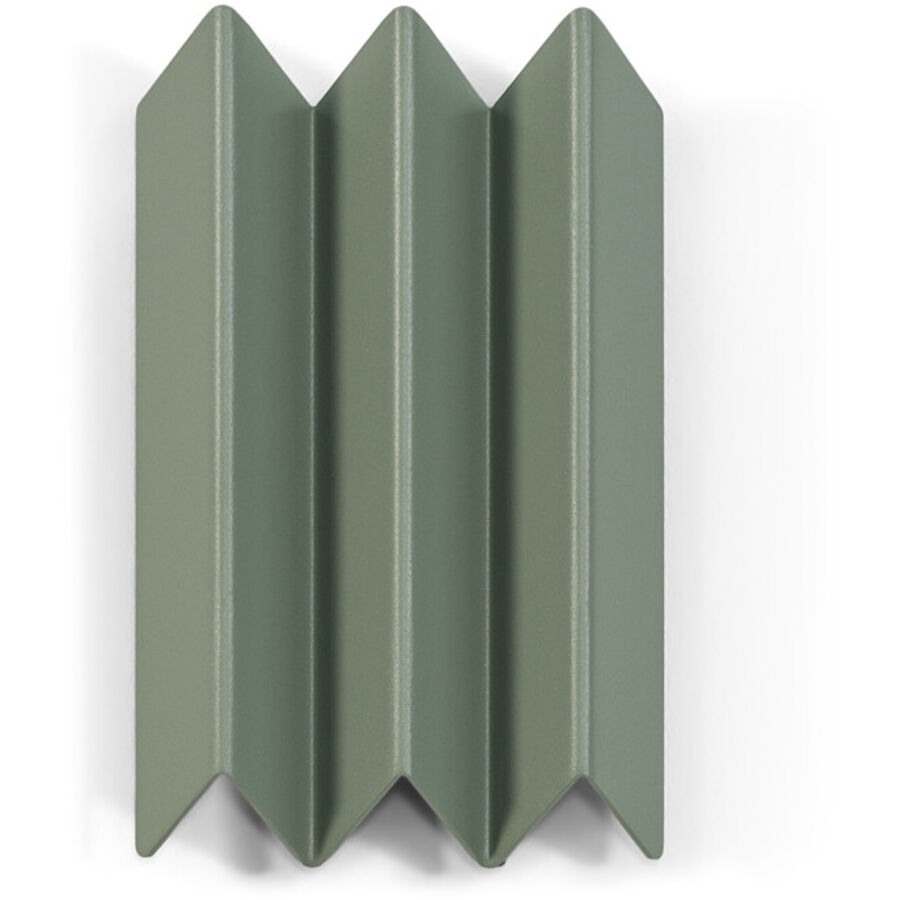 Spinder Design Porte-manteau en acier vert Pallis 20,7 cm - Couleur: vert poussiéreux