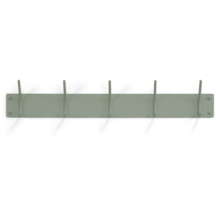 Spinder Design Porte-manteau Hesta en acier vert 12 cm - Couleur: vert poussiéreux