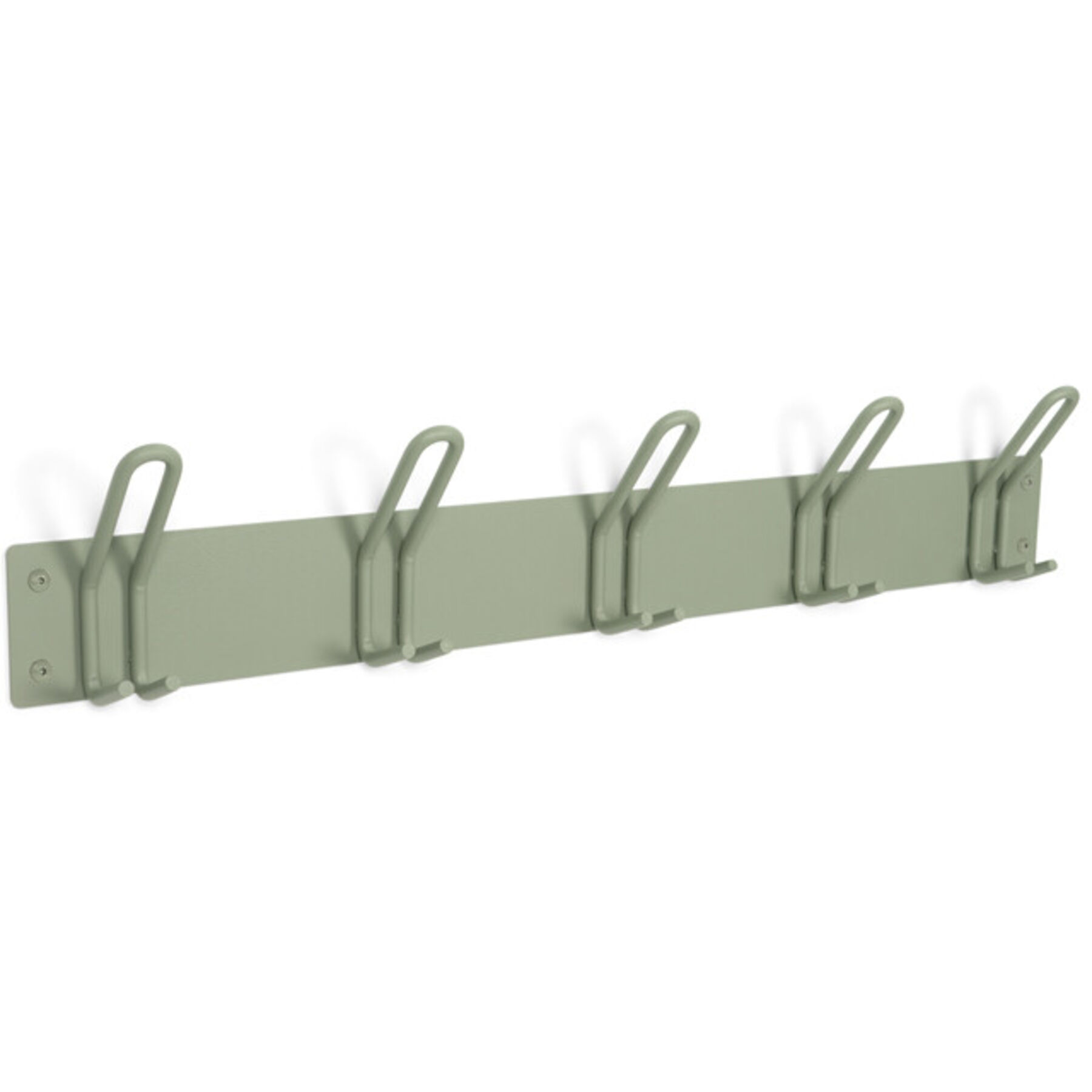 Spinder Design Patère Hesta vert poussiéreux Acier H 14 cm - Patère