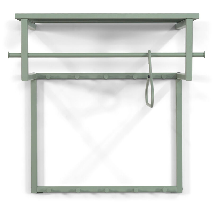 Spinder Design Armoire Hesta Vert Acier 76 cm - Couleur: vert poussiéreux