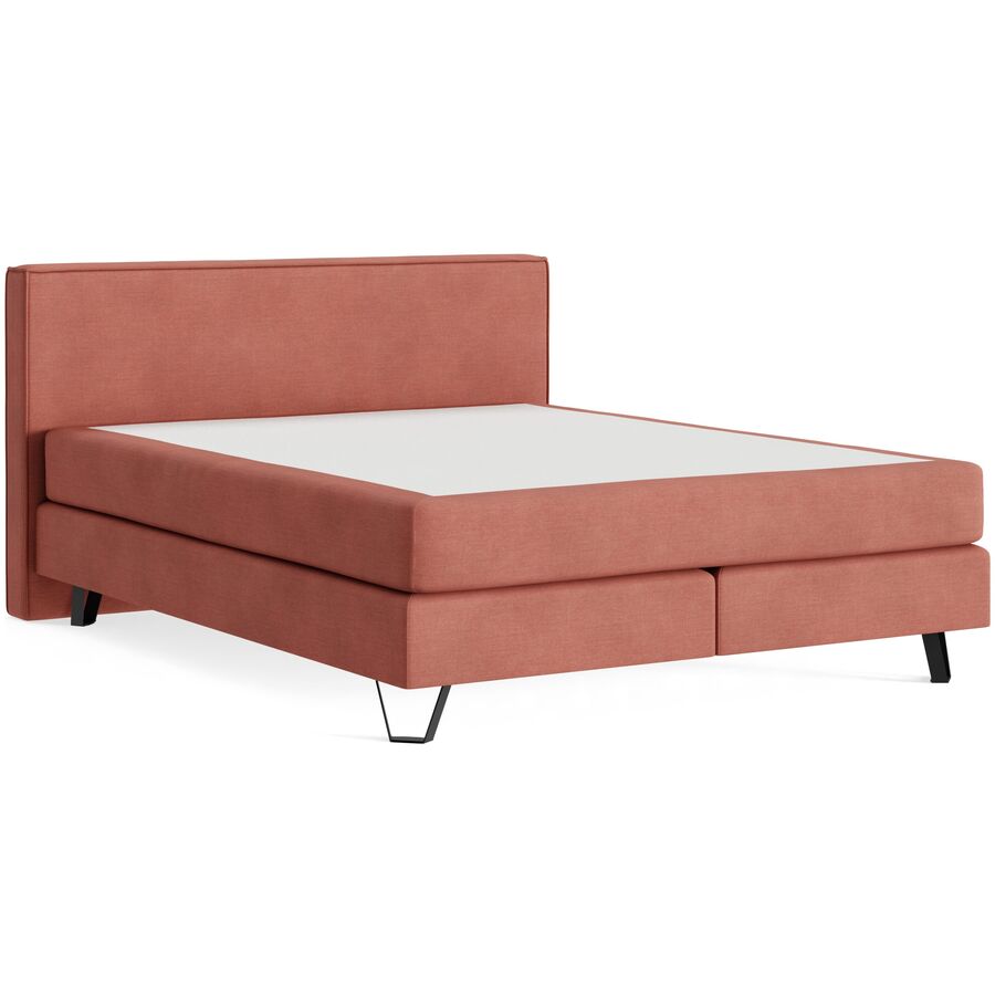 Boxspringbett Feel Brique 160cm - Farbe: Lino - Brique 3565 - Möbel Konfigurator: Traummöbel individuell zusammenstellen - Boxspringbett