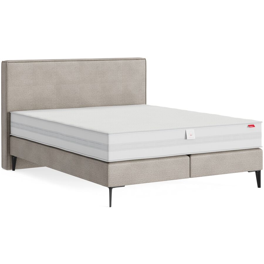 Boxspringbett Feel Brown 160cm - Farbe: Portland - Brown 23 - Möbel Konfigurator: Traummöbel individuell zusammenstellen - Boxspringbett