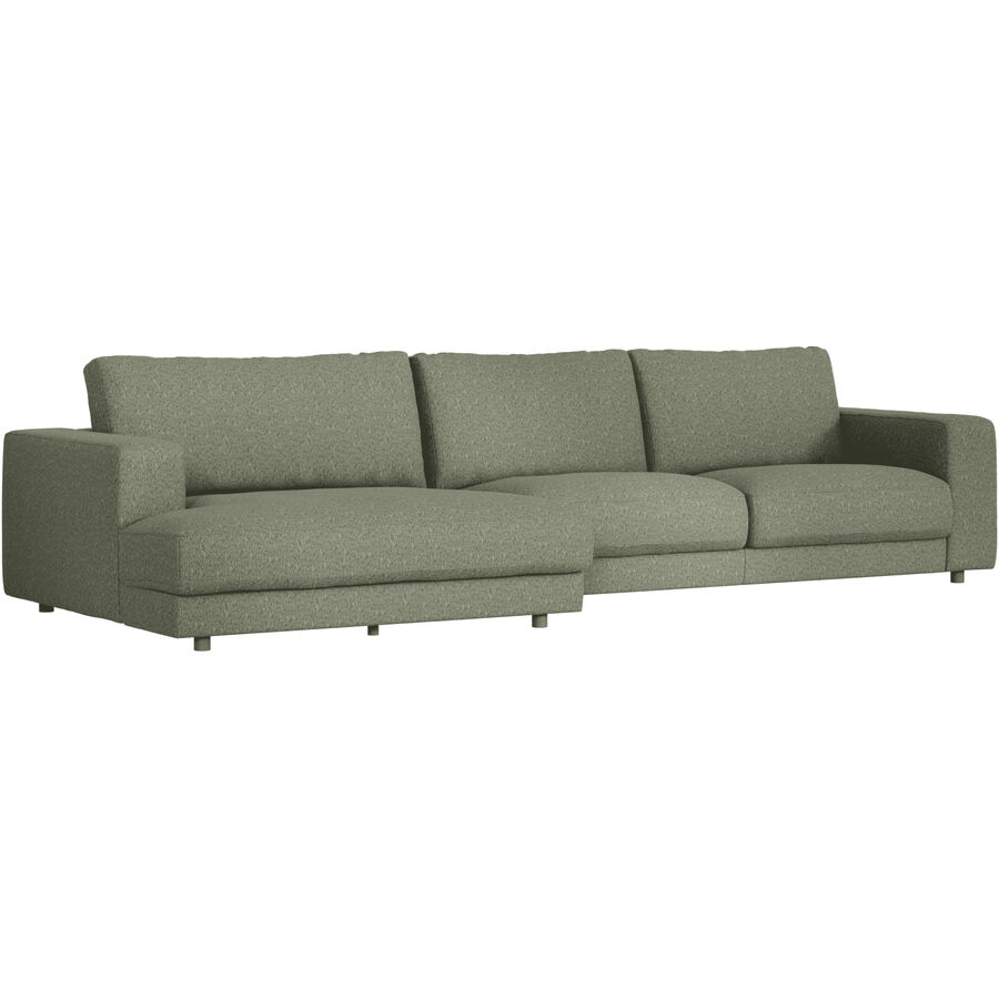 Ecksofa Ava Bezug: 100 Prozent Polyester oliv B 350 T 150 cm - Material: Bezug: 100% Polyester - Möbel Konfigurator: Traummöbel individuell