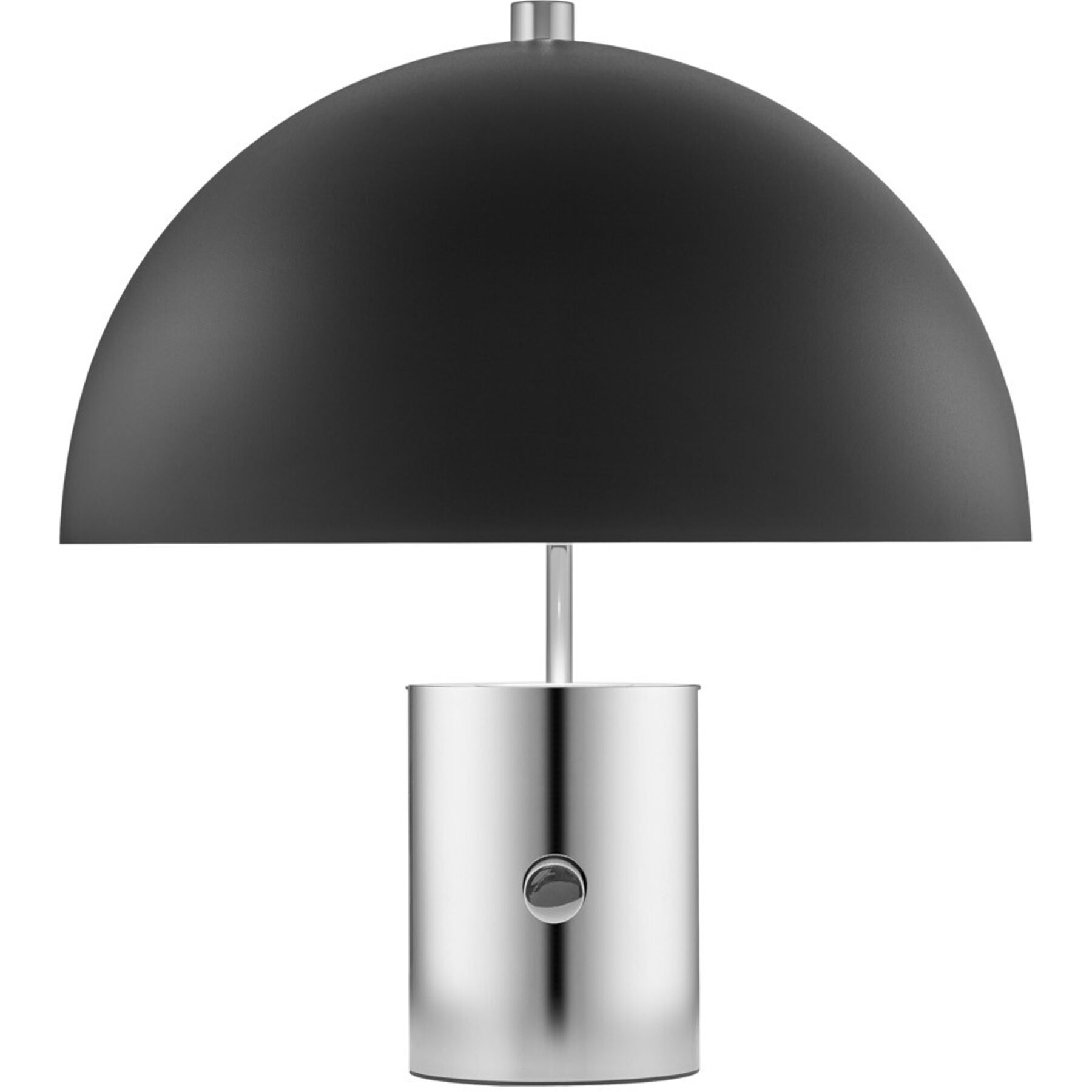 Designer-Tischlampe Bankamp Karl 26 GU10 chrom H 38 cm