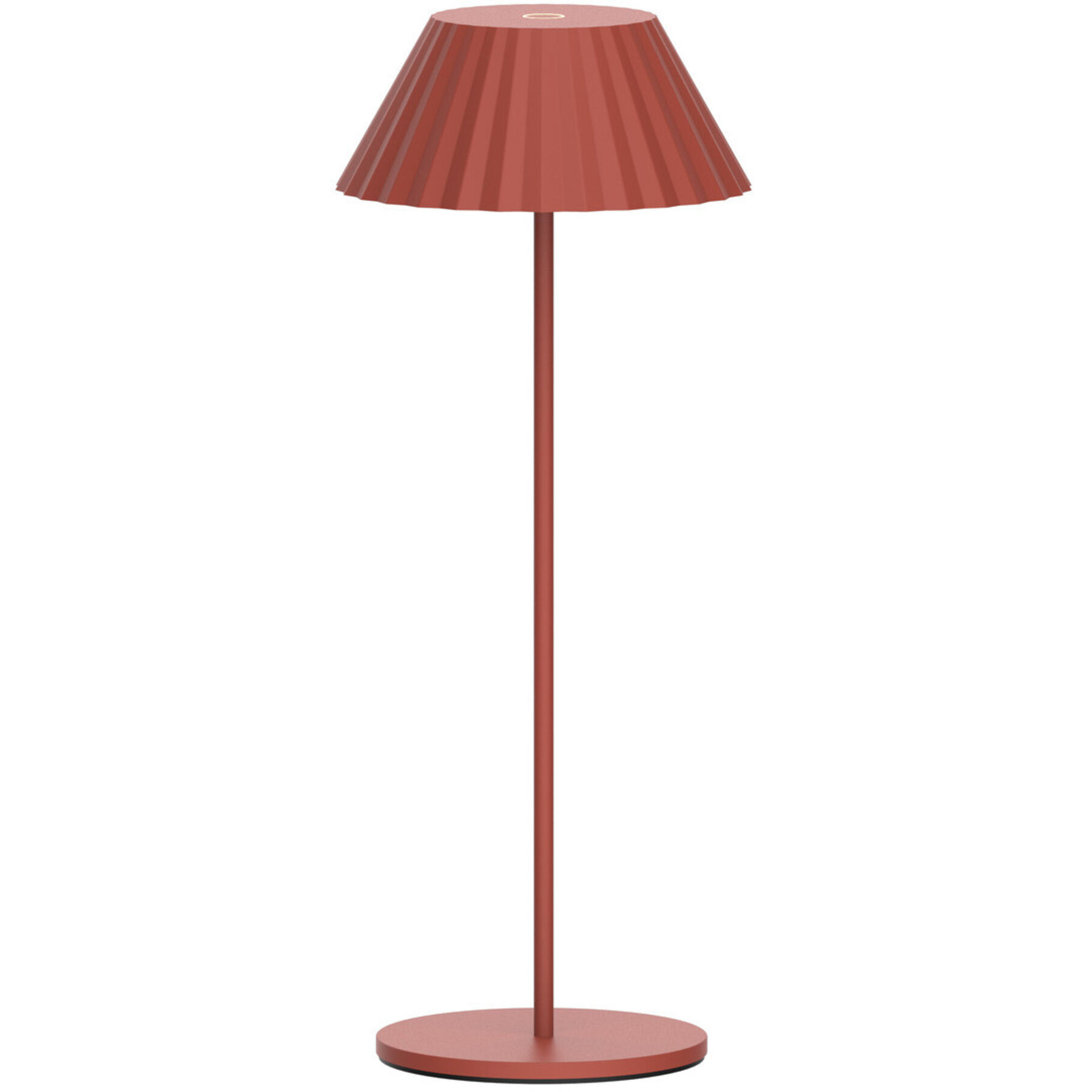 Tischlampe Smukke Rot Aluminium/Metall H 33.5 cm 200 lm