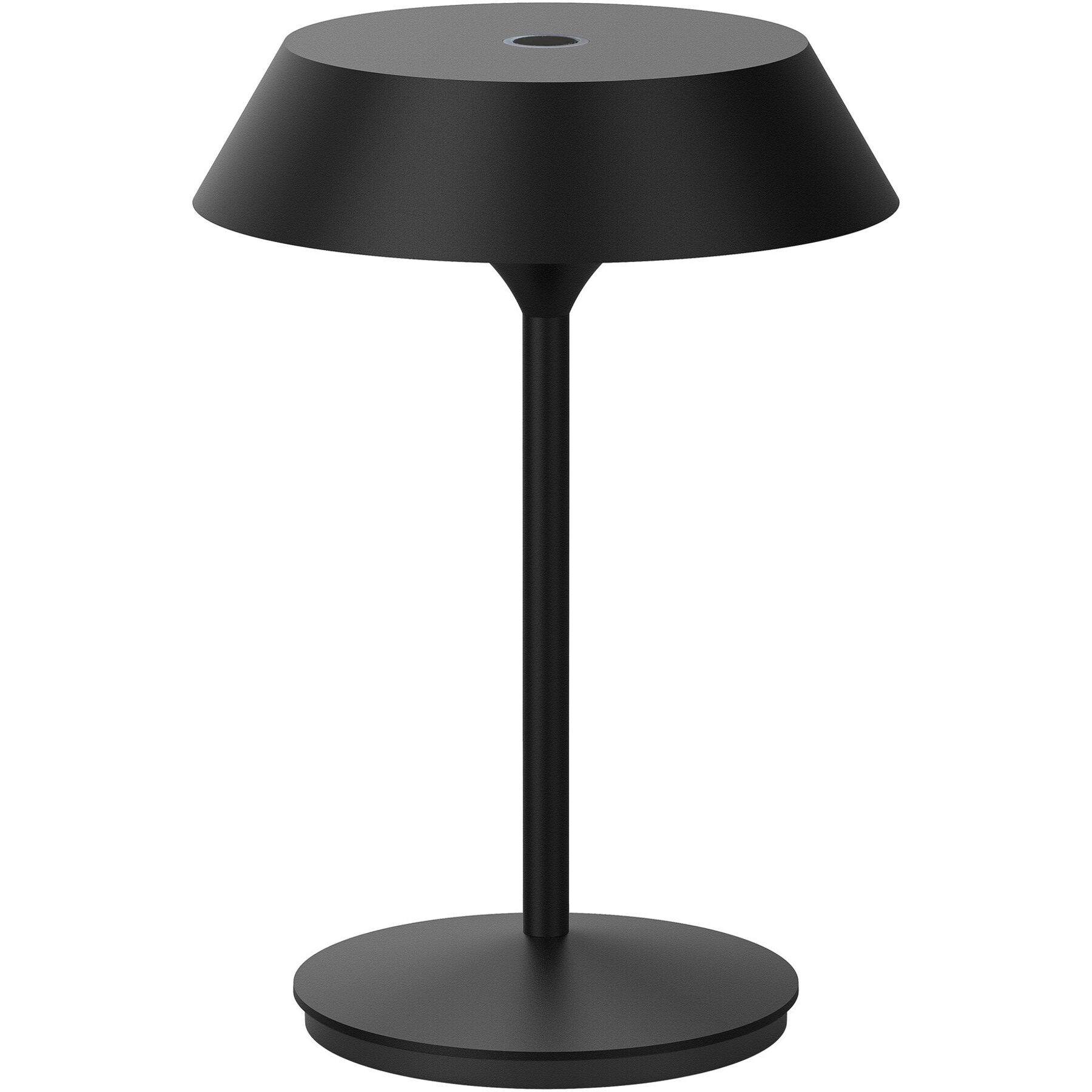 Tischlampe Smukke Schwarz Aluminium H 23 cm 220 lm - Lichtfarbe: Warmweiss