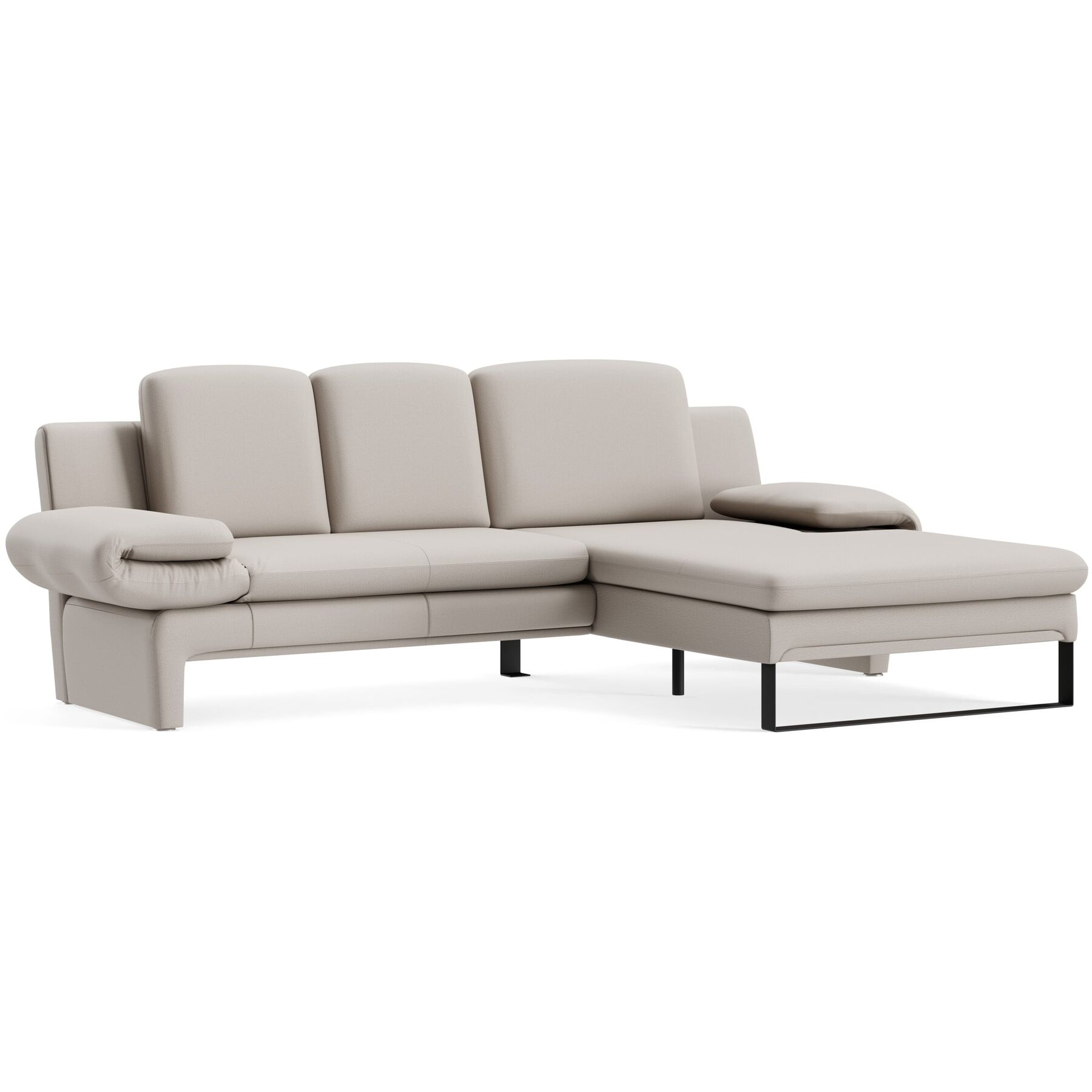 Ecksofa Astra Touch - 804 sand B 321 T 168 cm - Möbel Konfigurator: Traummöbel individuell zusammenstellen