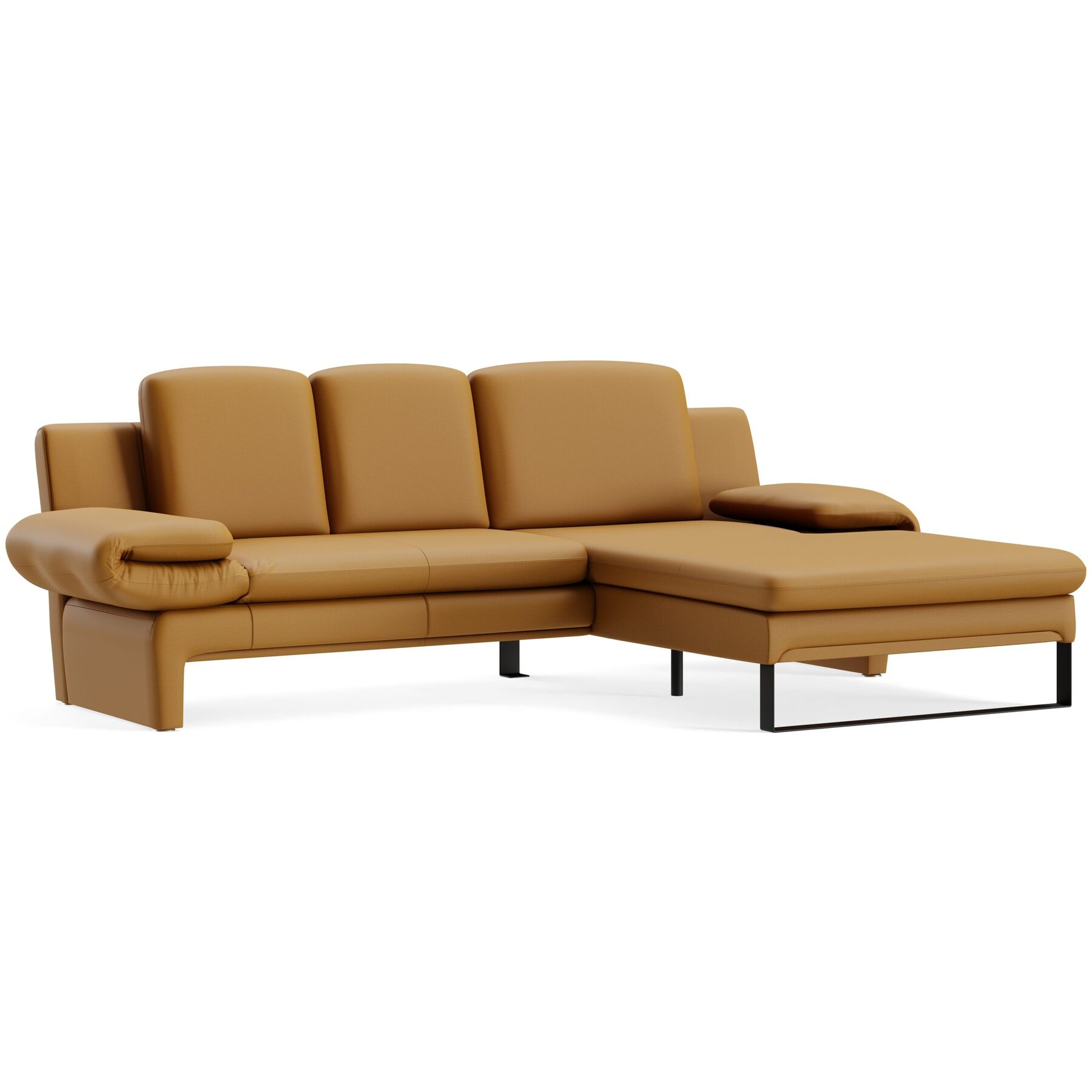 Ecksofa Astra Touch - 852 senf B 321 T 168 cm - Möbel Konfigurator: Traummöbel individuell zusammenstellen