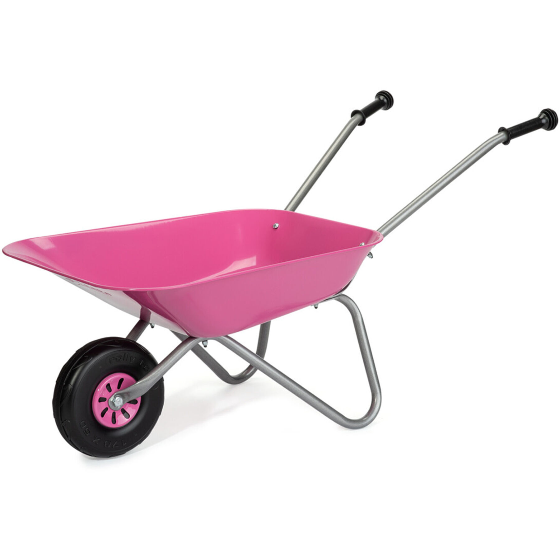 Rolly Toys Carriola in metallo rolly rosa plastica - Materiale: Sintetico - Go-kart