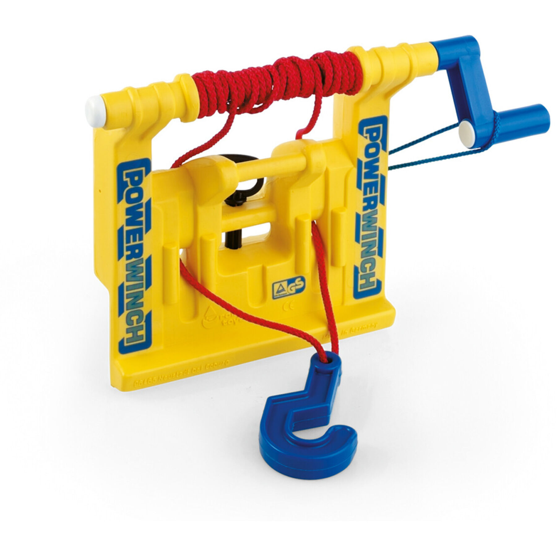 RollyPowerwinch rolly toys giallo plastica - Trattori a pedali