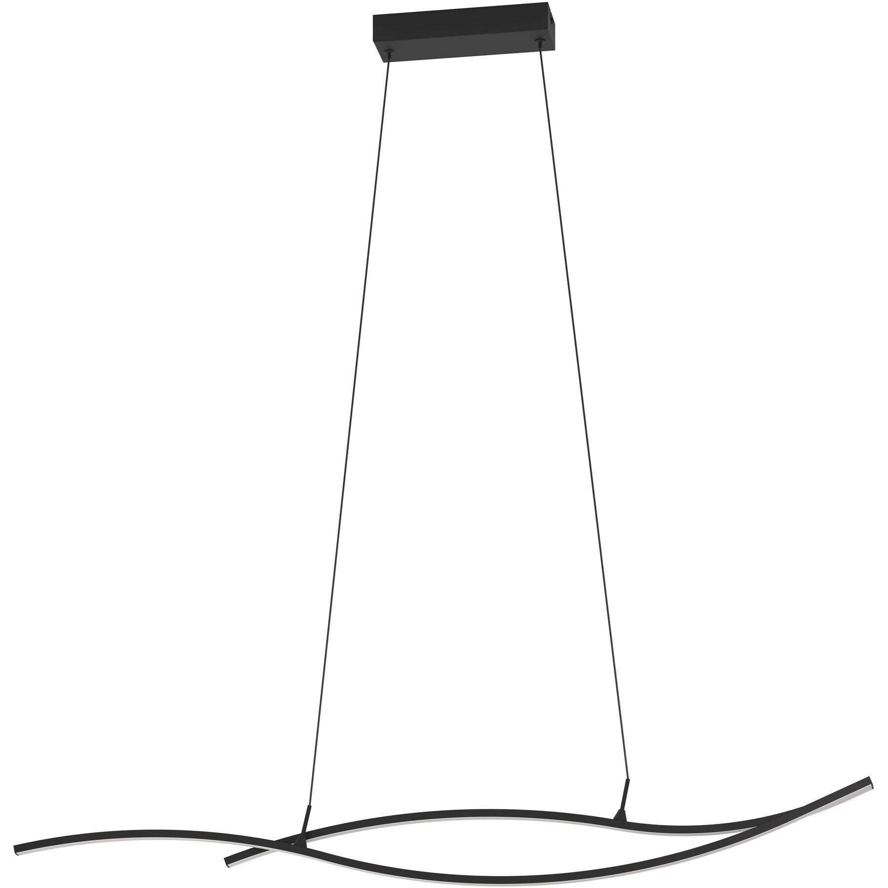 Pendellampe Grisolia Schwarz 2500 lm B 7 cm