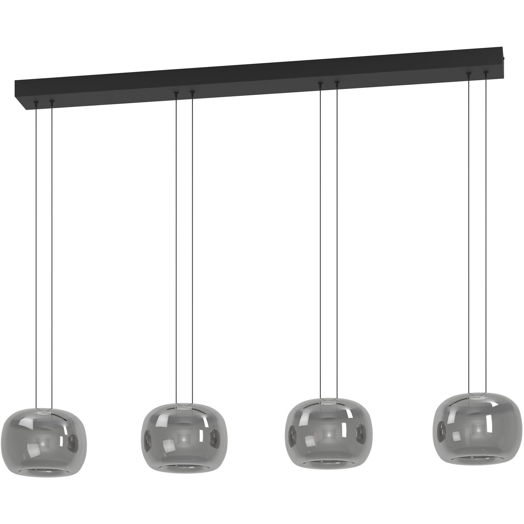 Pendellampe Hortunas Schwarz Dimmbar B 21 cm