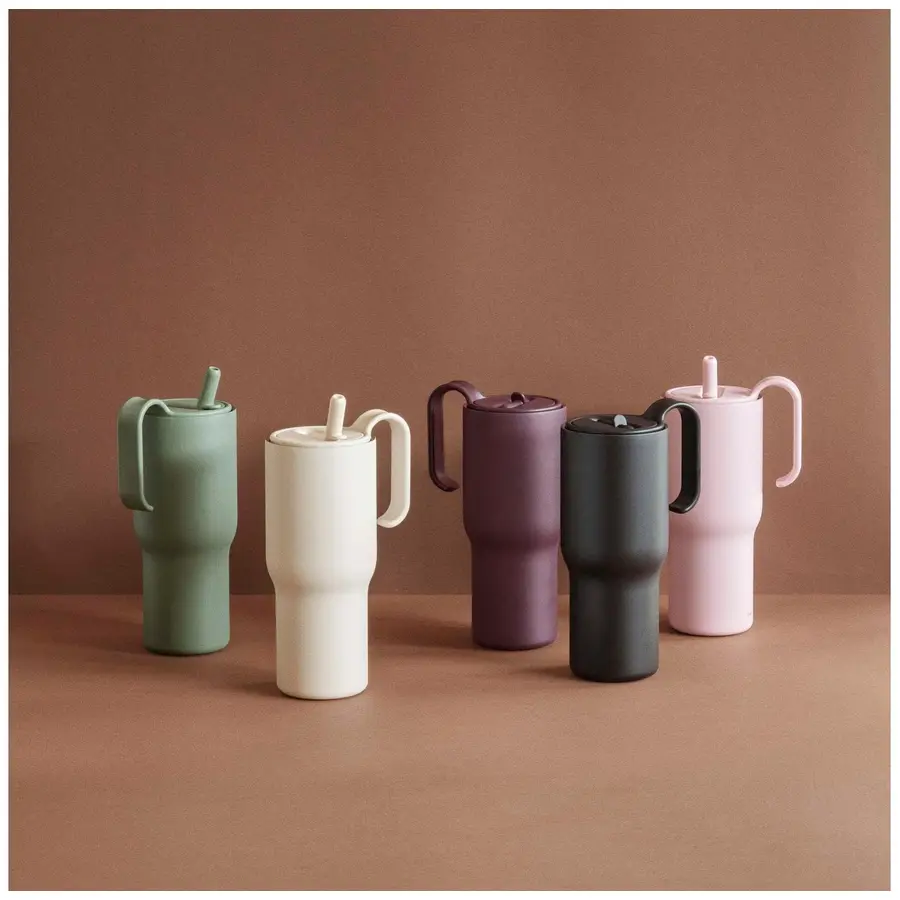 Thermobecher Eva Solo Violett Kunststoff/Edelstahl H 25 cm 900 ml
