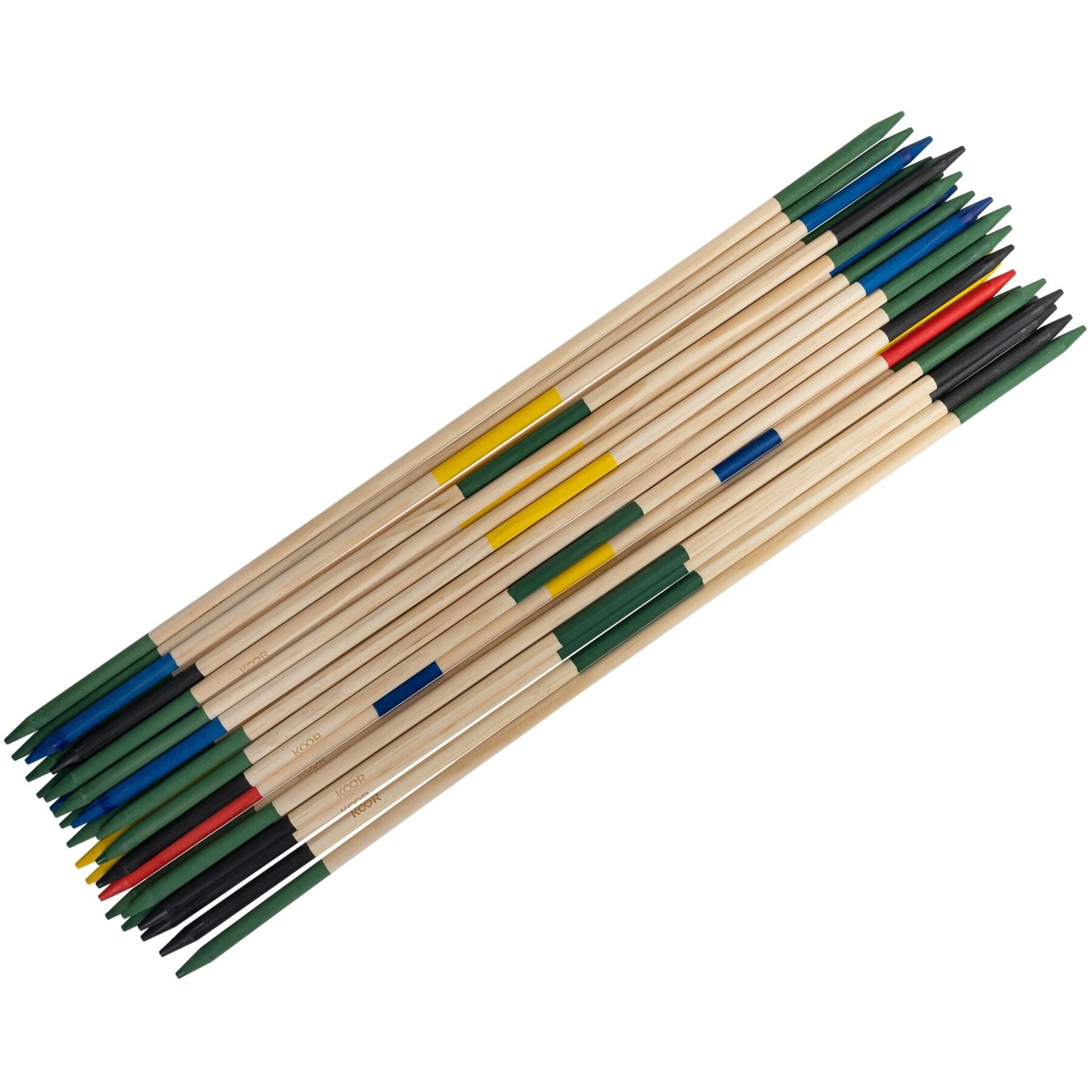 KOOR Giant Mikado Alli Braun Wood - Colore: Marrone - Materiale: Legna - Giocattoli