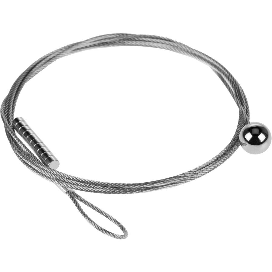 Sistema per appendere quadri COCON, in metallo argentato, largo 140 cm. - Colore: Argento
