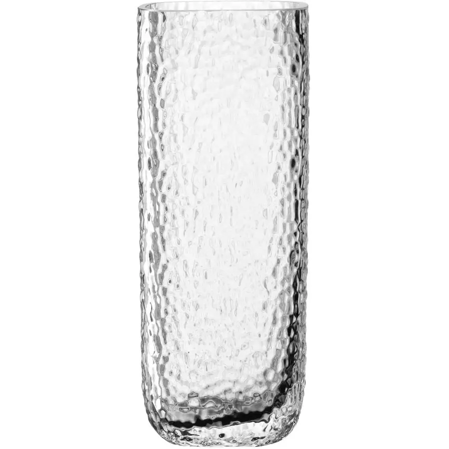 Vase Leonardo Transparent Glas D 8 cm H 26.5 cm