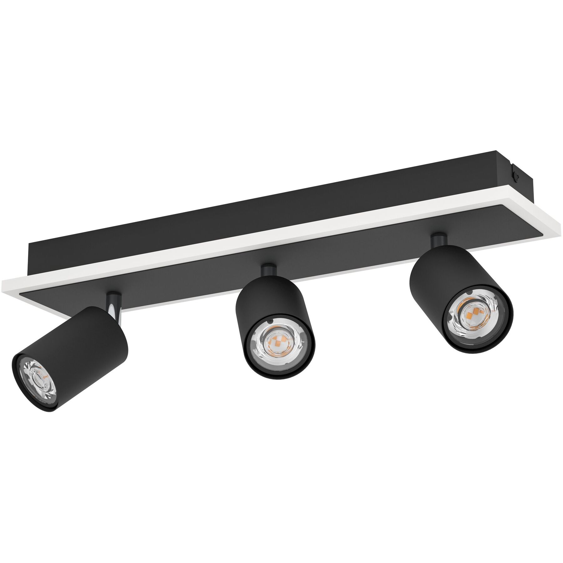 Spot Rimbocchi 1 schwarz 2500 lm B 10 cm