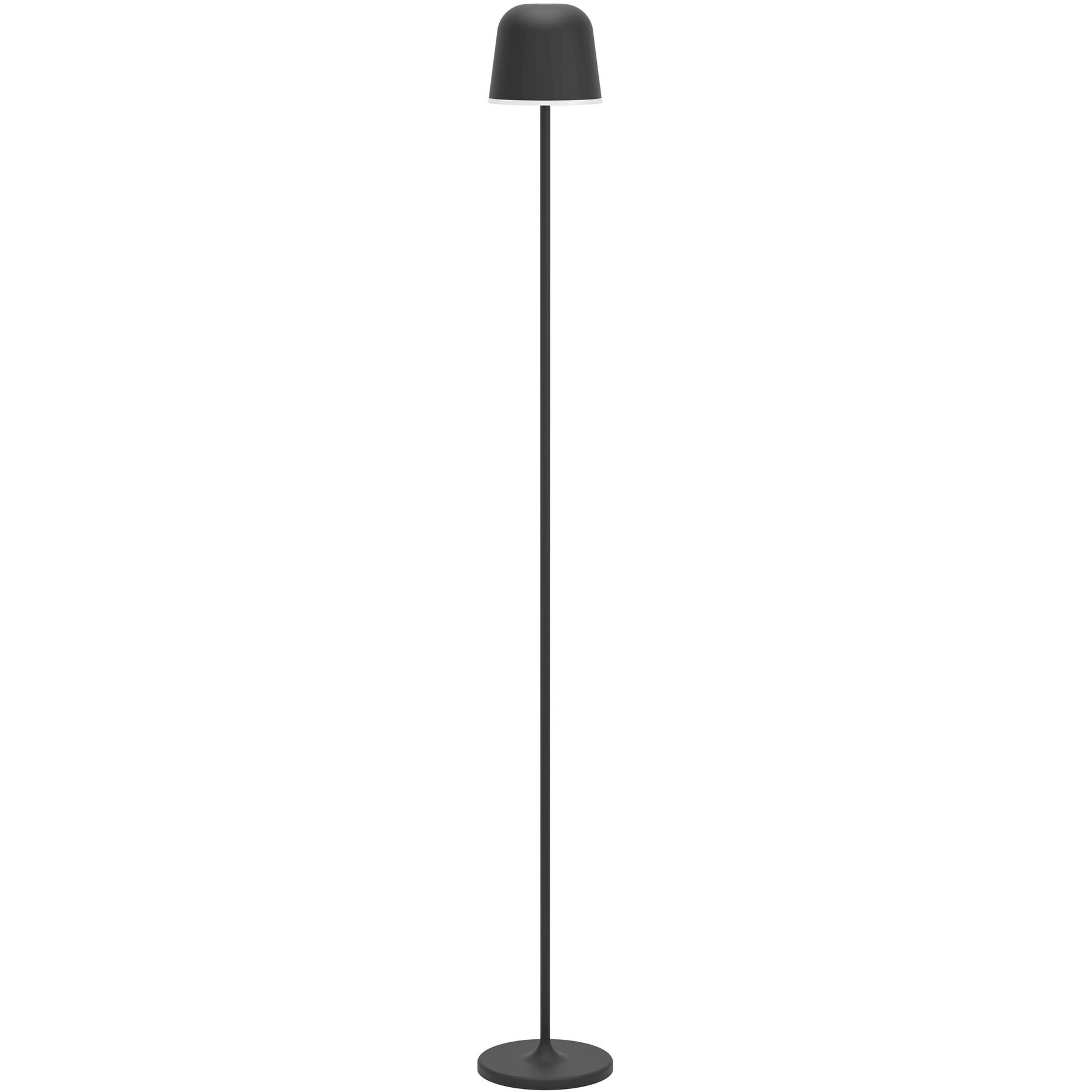 Stehlampe Mannera-L schwarz 440 lm Dimmbar H 140 cm