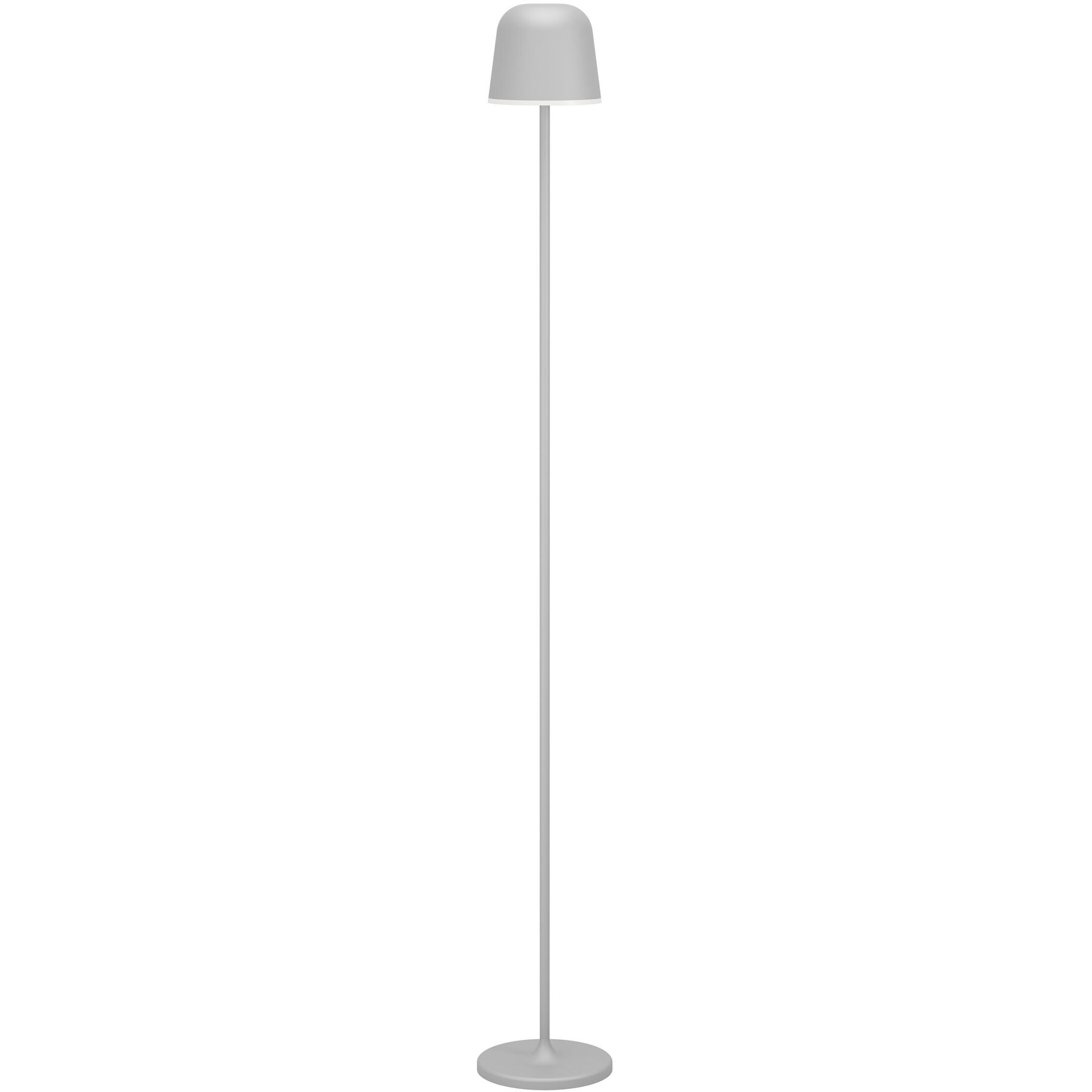 Stehlampe Mannera-L grau 440 lm Dimmbar H 140 cm