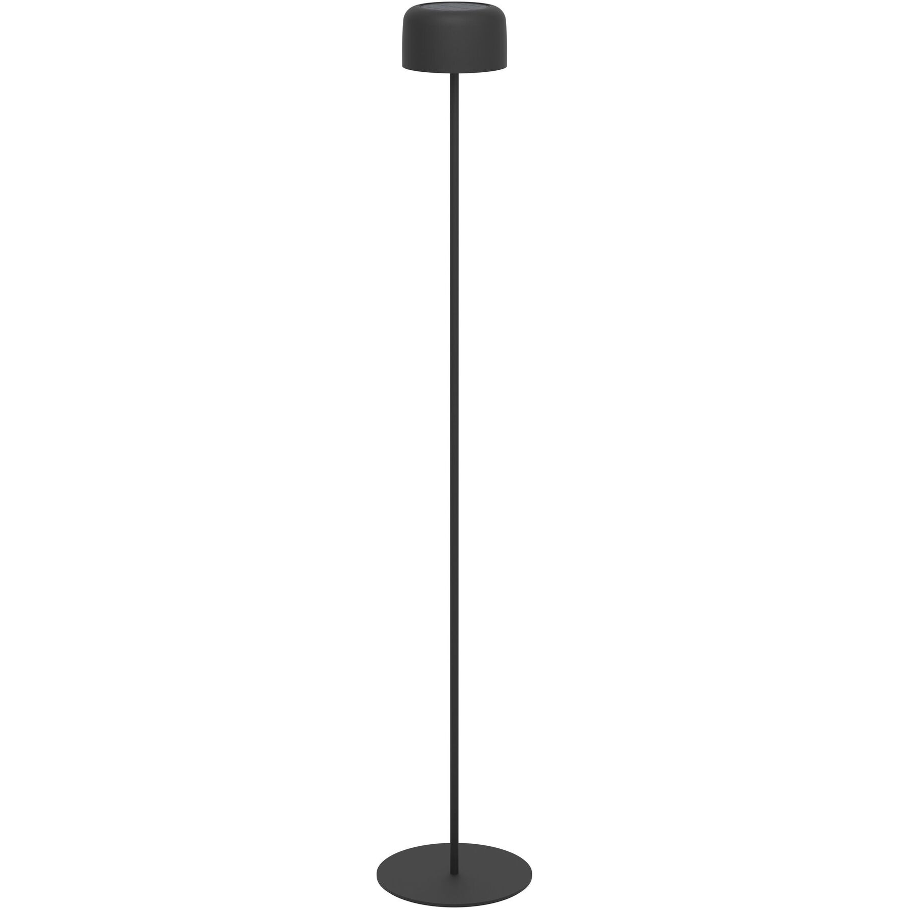 Stehlampe Roccanova schwarz 270 lm H 120 cm