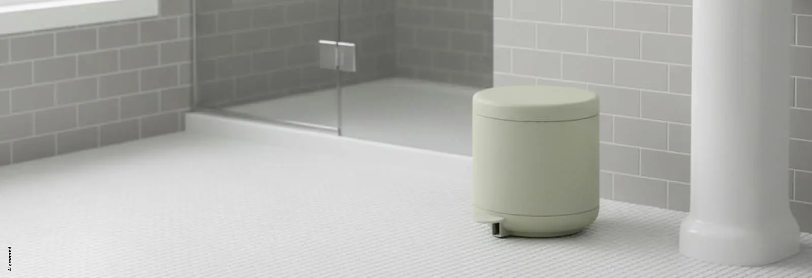 Abfalleimer für das Badezimmer